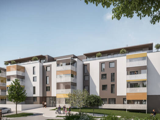 Wohnung zum Kauf - Erstbezug provisionsfrei 371.000 € 4 Zimmer 87 m² EG Krankenhausstraße 1 Schwanenstadt 4690