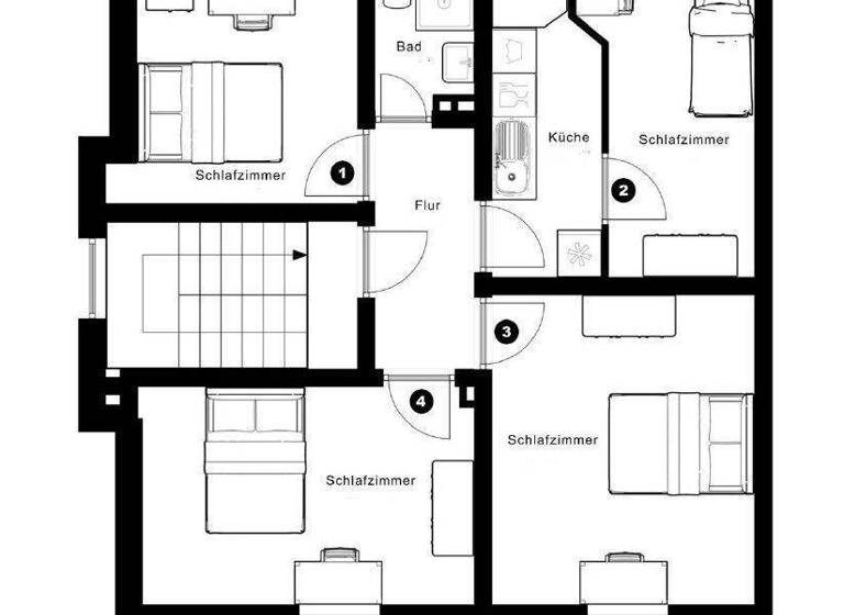 WG-Zimmer zur Miete 440 € 1 Zimmer 14 m² 2. Geschoss frei ab sofort Pfälzer Straße 10 Unterliederbach Frankfurt am Main 60327