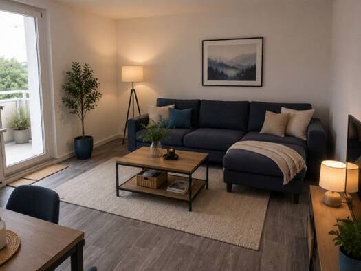 Wohnung zur Miete 384 € 3 Zimmer 60 m² 3. Geschoss Forstbergstraße 15 Mühlhausen Mühlhausen 99974