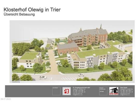 Studio zur Miete 650 € 1,5 Zimmer 41 m² 2. Geschoss frei ab 01.01.2026 Olewig Trier 54295