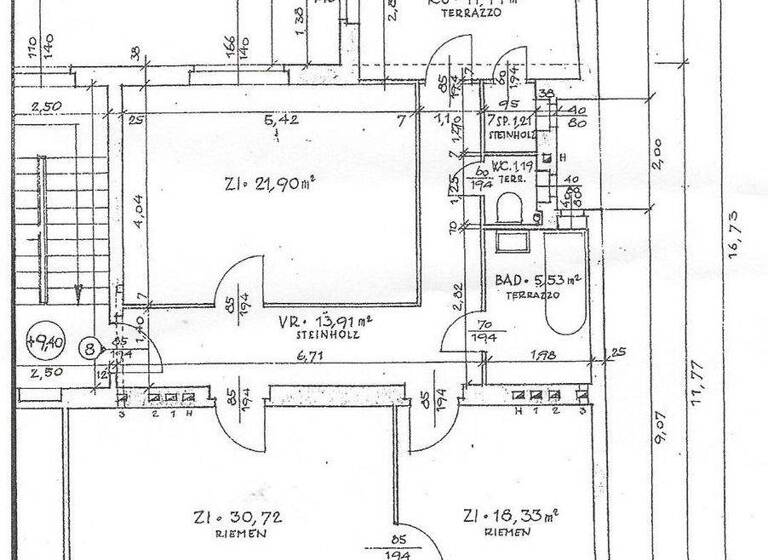 Studio zur Miete 1.782 € 3 Zimmer 113,4 m² 3. Geschoss frei ab 01.04.2026 Wien 1190