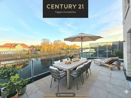 Penthouse zur Miete - Erstbezug 1.900 € 5 Zimmer 161,9 m² 3. Geschoss frei ab sofort Hoya 27318