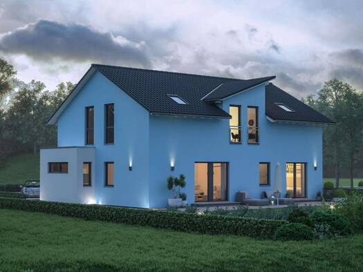 Einfamilienhaus zum Kauf - Erstbezug provisionsfrei 443.000 € 7 Zimmer 190 m² 600 m² Grundstück Trebsen 04687