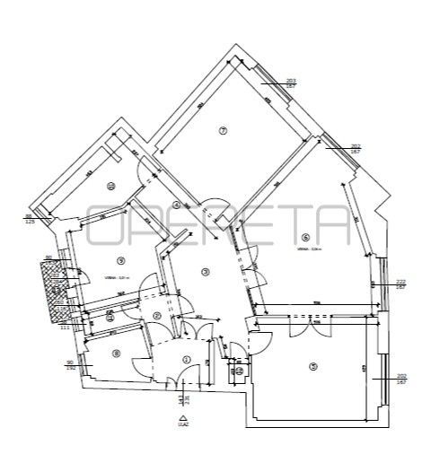 Wohnung zum Kauf 669.900 € 3 Zimmer 138 m²<br/>Wohnfläche 5.<br/>Geschoss Trg bana Josipa Jelacica Center