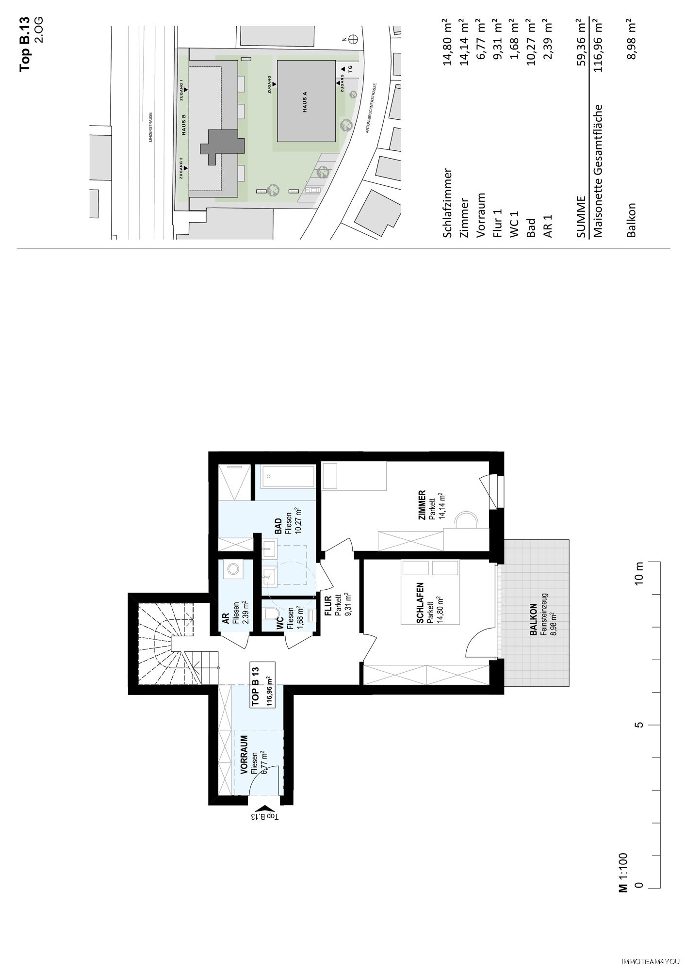 Maisonette zum Kauf 573.900 € 3 Zimmer 117 m²<br/>Wohnfläche EG<br/>Geschoss Dr. Anton Bruckner Straße Vöcklabruck 4840