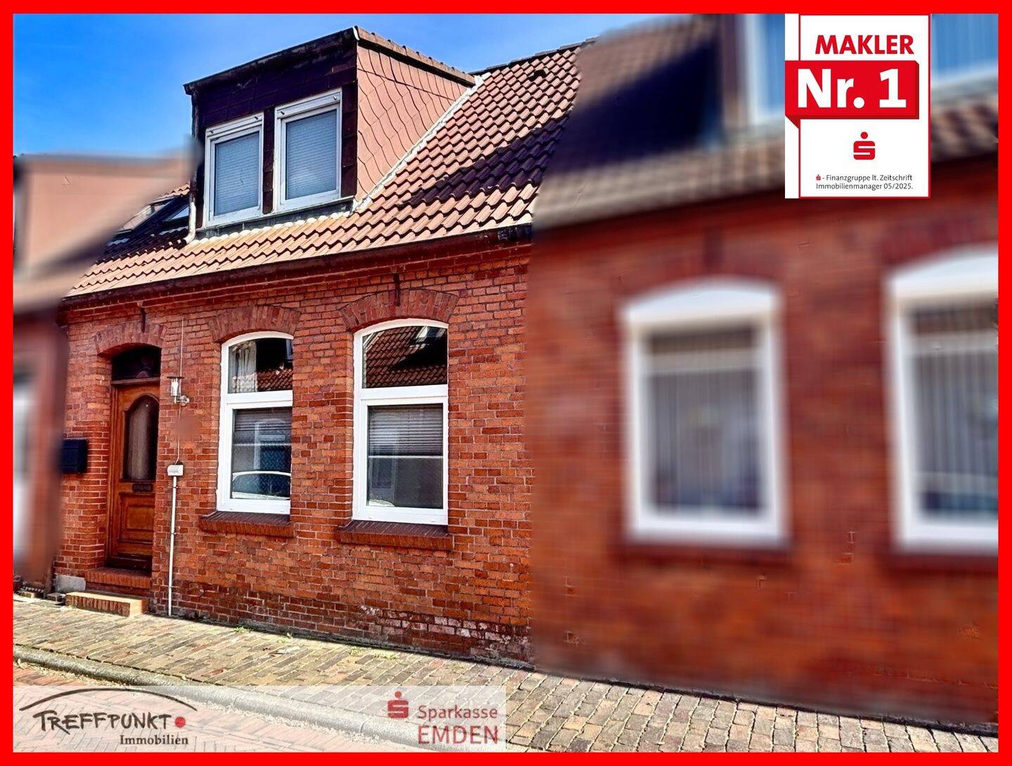 Immobilie in Emden - Kapitalanlage - Reihenmittelhaus im Herzen von Transvaal - Bild 0