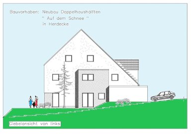 Doppelhaushälfte zum Kauf 583.500 € 5 Zimmer 148 m² 495 m² Grundstück Rüdinghausen - Mitte Herdecke 58313