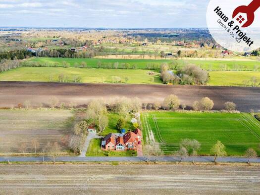 Einfamilienhaus zum Kauf 519.000 € 8 Zimmer 257,8 m² 3.186 m² Grundstück Schirum Aurich 26605