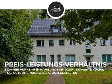Wohnung zum Kauf 230.000 € 2 Zimmer 48,9 m² 1. Geschoss Hamburg 22453
