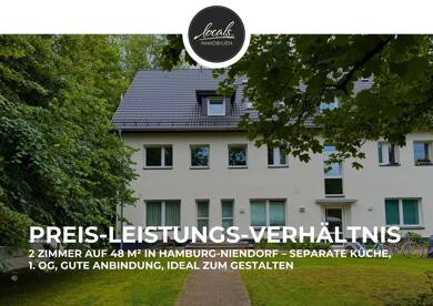 Wohnung zum Kauf 230.000 € 2 Zimmer 48,9 m² 1. Geschoss Niendorf Hamburg 22453