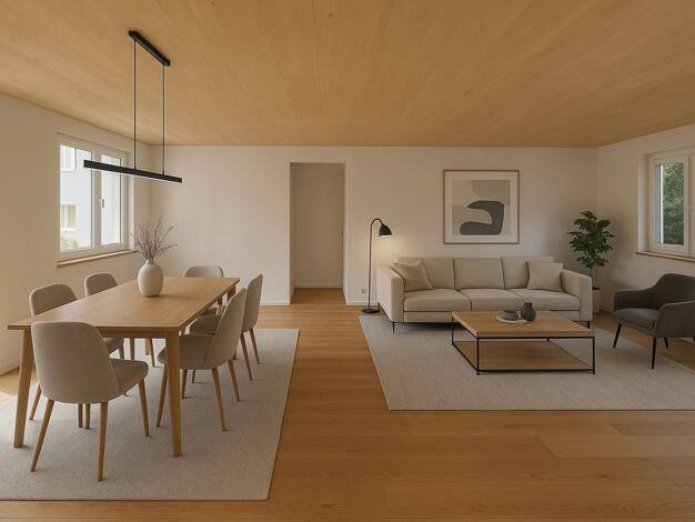 Wohnung zur Miete 1.390 € 3,5 Zimmer 106,2 m² 1. Geschoss frei ab sofort Meßkircher Straße 159A Zizenhausen Stockach 78333