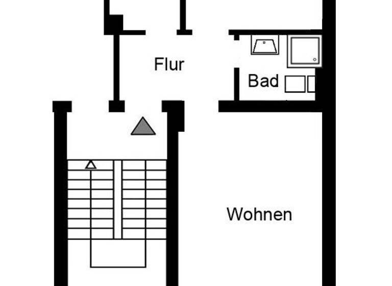 Wohnung zur Miete 370 € 2 Zimmer 39 m² 2. Geschoss frei ab 16.04.2026 Stolbergstr. 85 Bergeborbeck Essen 45355