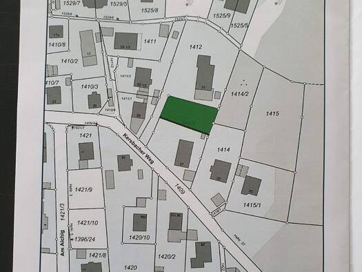 Grundstück zum Kauf 250.000 € 600 m² Grundstück Kersbacher Weg 27 Schnaittach Schnaittach 91220