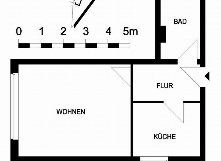 Wohnung zur Miete 329 € 1 Zimmer 36,5 m²<br/>Wohnfläche 4.<br/>Geschoss 01.07.2025<br/>Verfügbarkeit Flamweg 65 Wahlbezirk 02 Elmshorn 25335