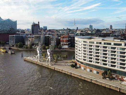 Wohnung zur Miete 1.910 € 2 Zimmer 65,4 m² 3. Geschoss frei ab 01.01.2026 Am Strandkai 21 HafenCity Hamburg 20457