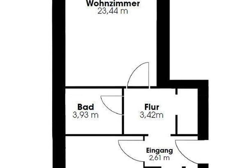 Wohnung zur Miete 1.050 € 2 Zimmer 57 m² 3. Geschoss frei ab sofort Ostend Frankfurt 60316