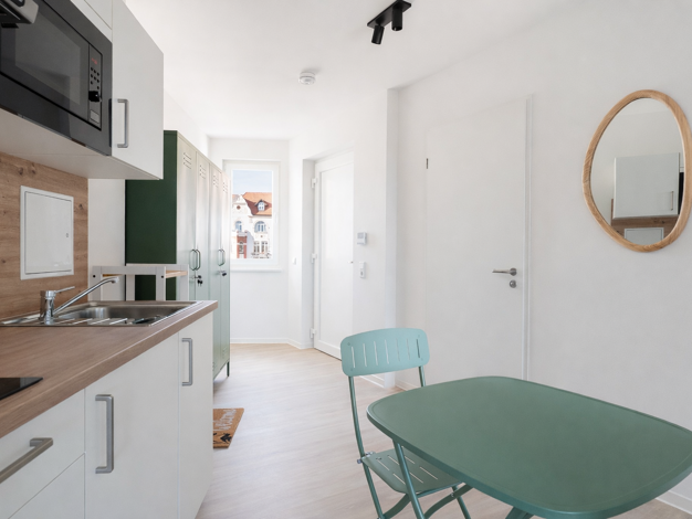 Wohnung zur Miete - Erstbezug 698 € 2 Zimmer 39,9 m² 3. Geschoss frei ab sofort Hansastraße 22 Alte Neustadt Magdeburg 39106