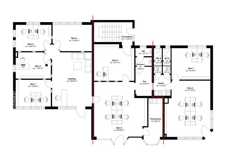 Wohnung zum Kauf 575.000 € 8 Zimmer Moitzfeld Bergisch Gladbach 51429
