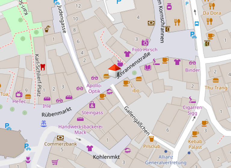 Laden zur Miete 16,10 € 6 Zimmer 236 m² Verkaufsfläche Nördlingen 86720