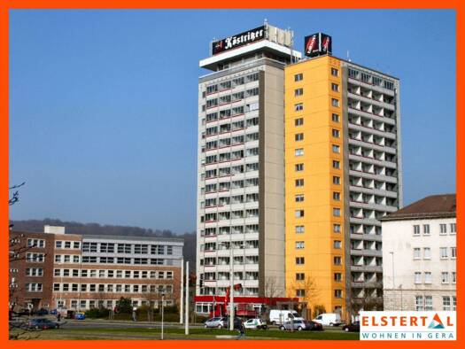 Wohnung zur Miete 440 € 3 Zimmer 65 m² 6. Geschoss De-Smit-Straße 8 Innenstadt Gera 07545