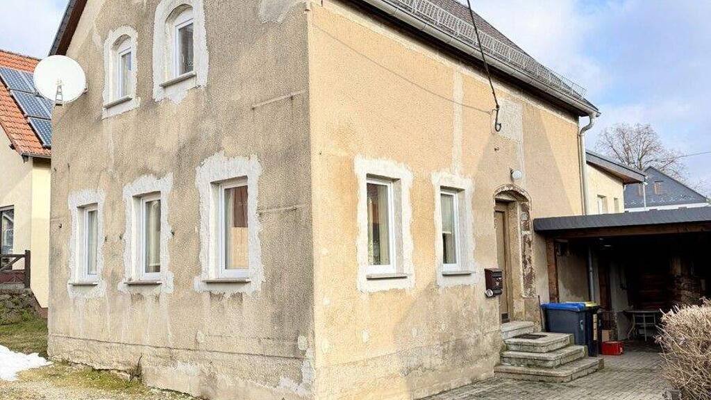 Einfamilienhaus zum Kauf 73.000 € 3 Zimmer 85 m² 290 m² Grundstück Hohlweg 2 Frankenthal 01909