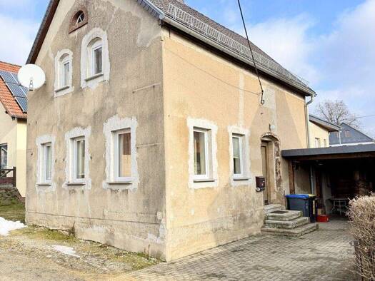 Einfamilienhaus zum Kauf 73.000 € 3 Zimmer 85 m² 290 m² Grundstück Hohlweg 2 Frankenthal 01909