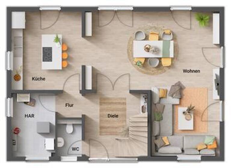 Einfamilienhaus zum Kauf provisionsfrei 334.900 € 4 Zimmer 160 m² 700 m² Grundstück Unteralba Dermbach 36466