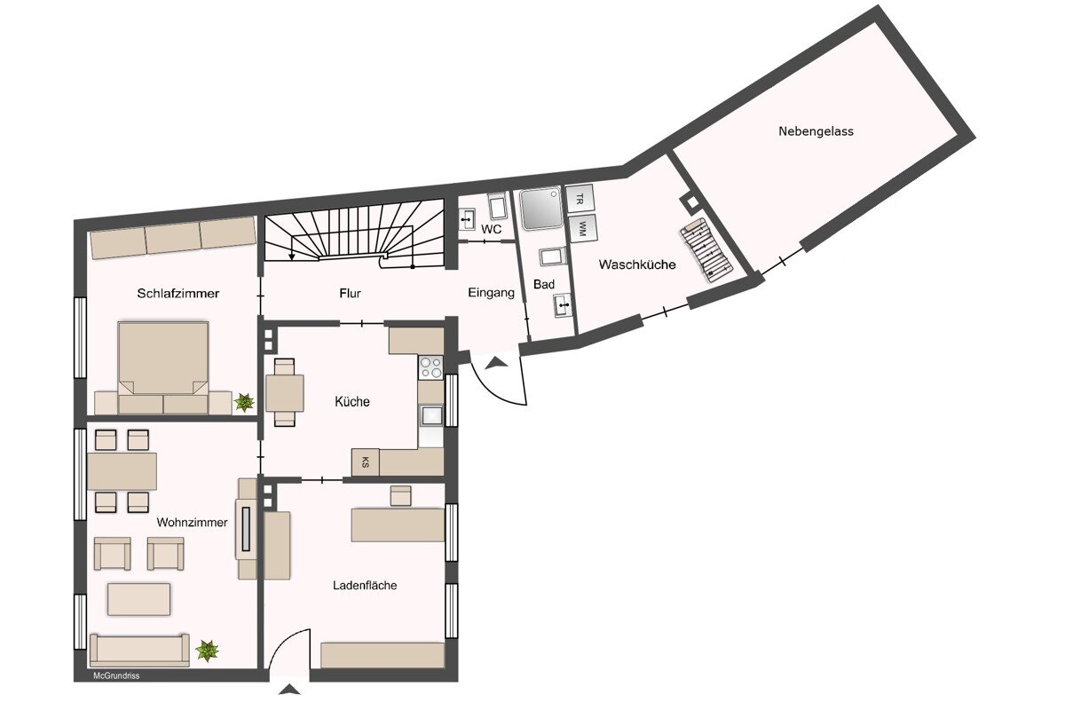 Einfamilienhaus zum Kauf 159.000 € 8 Zimmer 168,5 m²<br/>Wohnfläche 548 m²<br/>Grundstück Grünewalde Lauchhammer 01979