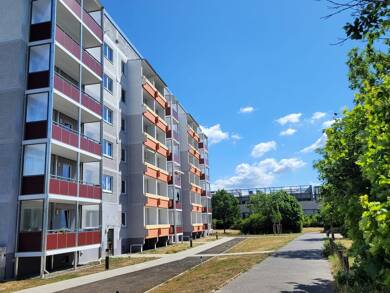 Wohnung zur Miete 462 € 2 Zimmer 38,5 m² 5. Geschoss Ulmer Straße 23 Grünau - Mitte Leipzig 04209
