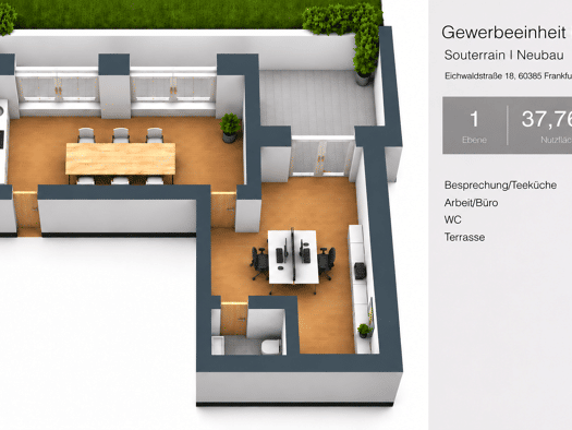 Sonstiges zum Kauf provisionsfrei 298.000 € 2 Zimmer Bornheim Innenstadt III 60385