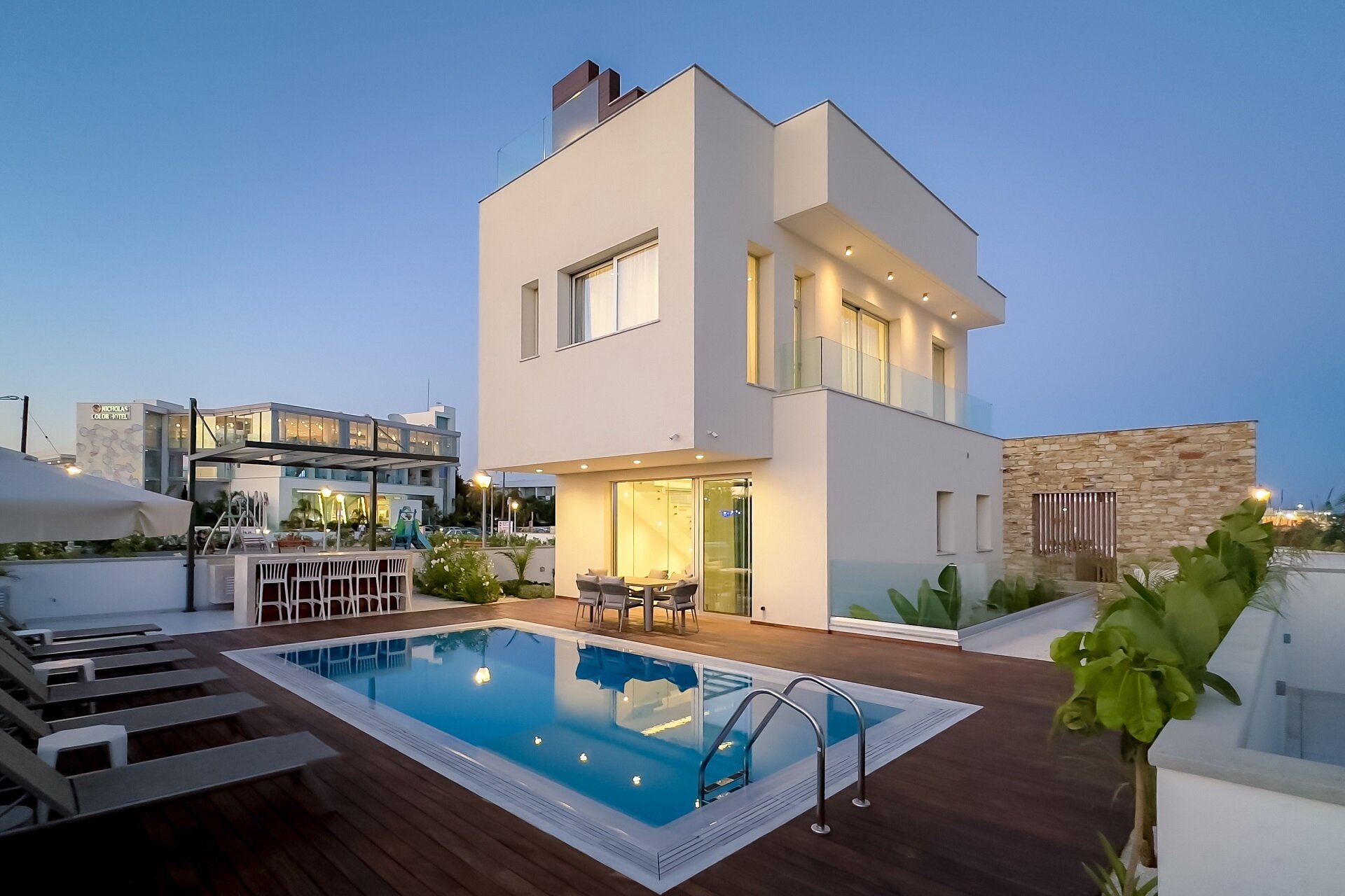 Villa zum Kauf als Kapitalanlage geeignet 1.250.000 € 4 Zimmer 205 m²<br/>Wohnfläche 415 m²<br/>Grundstück Evagora Pallikaridi Ayia Napa 5330