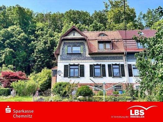 Doppelhaushälfte zum Kauf 90.000 € 4 Zimmer 73 m² 590 m² Grundstück Wüstenbrand Hohenstein-Ernstthal 09337