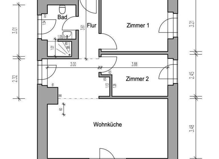Wohnung zum Kauf 359.000 € 3 Zimmer 62,2 m² 5. Geschoss frei ab sofort Südstrand 103 Prora Binz 18609