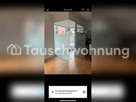Wohnung zur Miete Tauschwohnung 950 € 2 Zimmer 92 m² EG Blücherplatz Kiel 24105