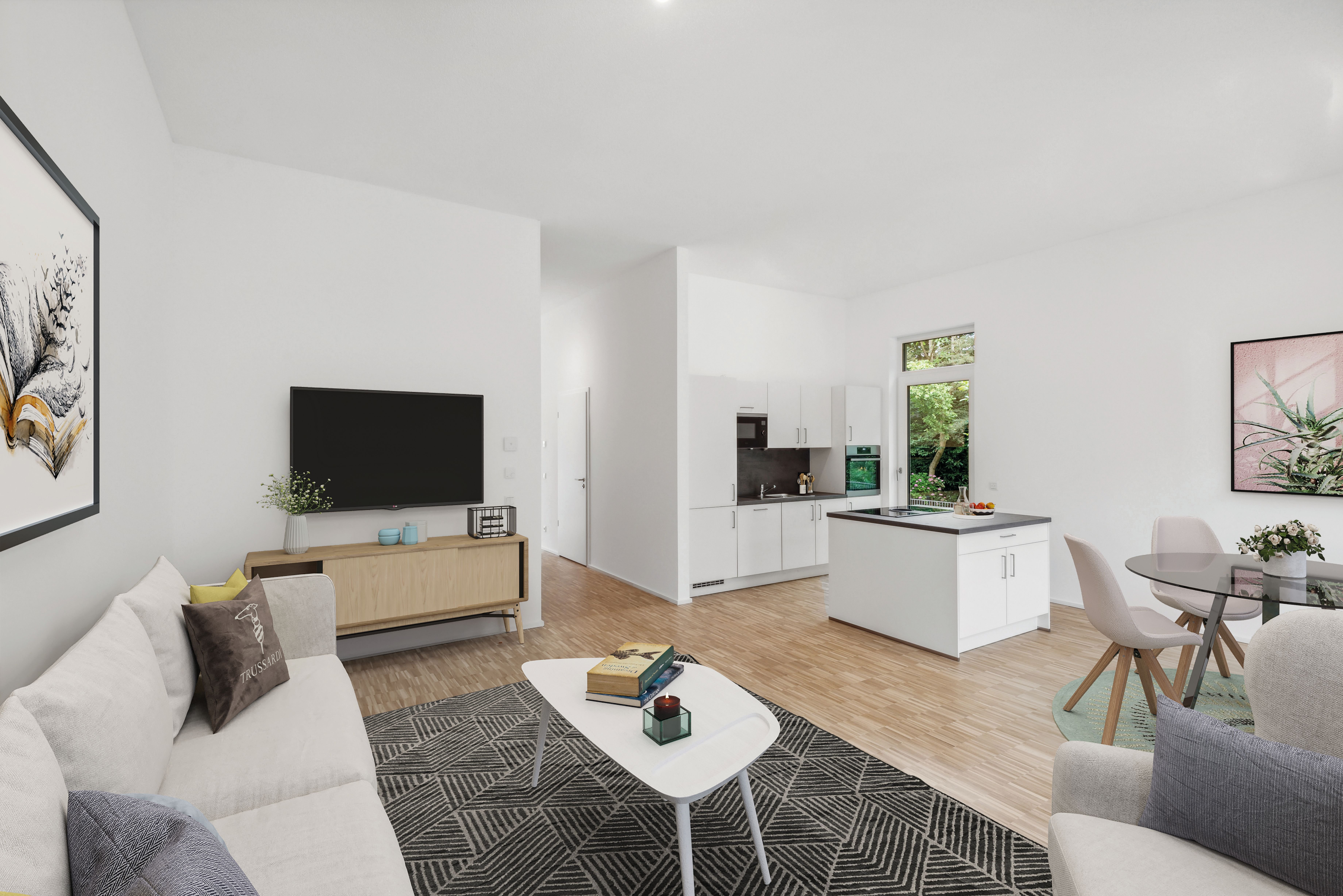 Wohnung zur Miete 1.730 € 4 Zimmer 111 m²<br/>Wohnfläche 1.<br/>Geschoss 01.12.2024<br/>Verfügbarkeit In den Diken 13 Rath Düsseldorf 40472