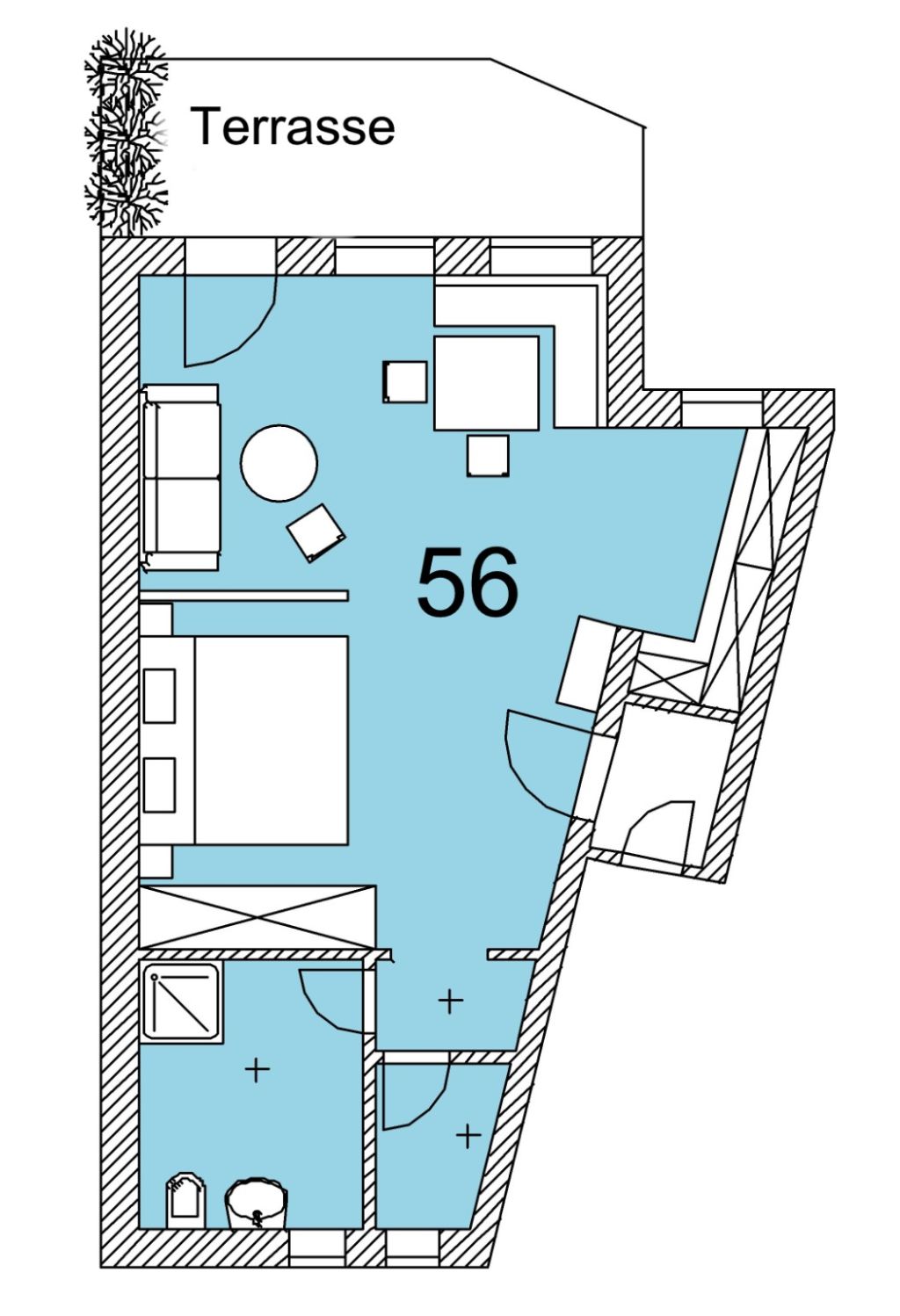 Wohnung zur Miete Wohnen auf Zeit 1.113 € 1 Zimmer 44 m²<br/>Wohnfläche 04.01.2025<br/>Verfügbarkeit Mittenwalder Straße Kochel Kochel am See 82431