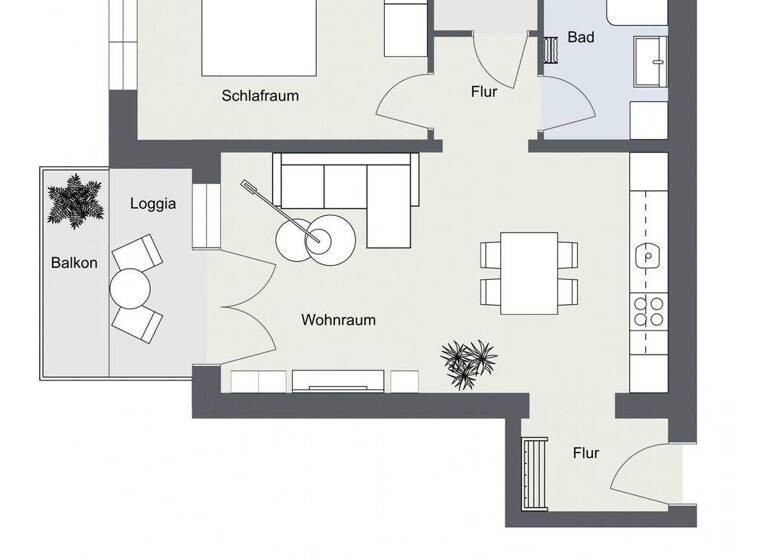 Wohnung zum Kauf 197.000 € 2 Zimmer Mattighofen 5230