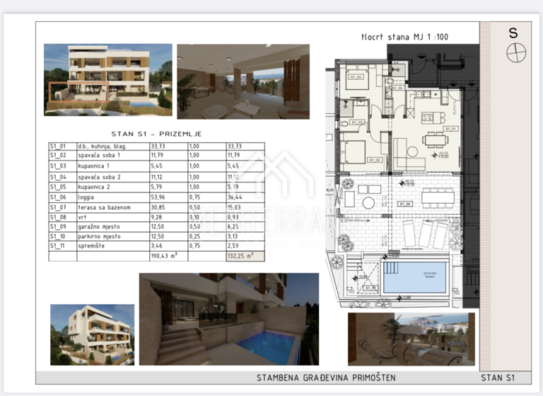 Wohnung zum Kauf 530.000 € 3 Zimmer Primosten 22202