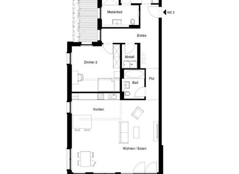 Terrassenwohnung zum Kauf provisionsfrei 769.000 € 3 Zimmer 140 m²<br/>Wohnfläche EG<br/>Geschoss ab sofort<br/>Verfügbarkeit Elliger Höhe 17 Muffendorf Bonn 53177
