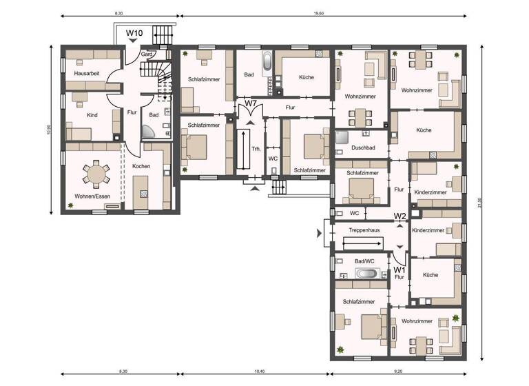 Mehrfamilienhaus zum Kauf 1.780.000 € 790 m² 1.116 m² Grundstück Oberweihersbuch Stein bei Nürnberg 90547