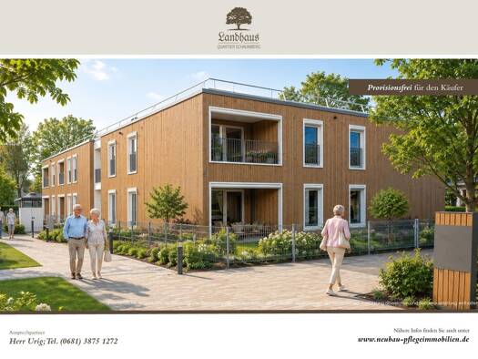 Wohnung zum Kauf - Erstbezug provisionsfrei 189.775 € 1 Zimmer 36,5 m² Theley Tholey 66636