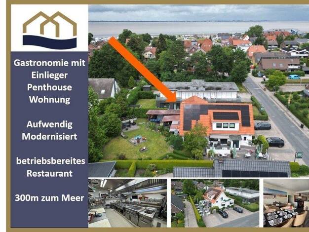 Gastronomie/Hotel zum Kauf 184,7 m² Gastrofläche Edo-Wiemken-Straße 46 Dangast Varel / Dangast 26316