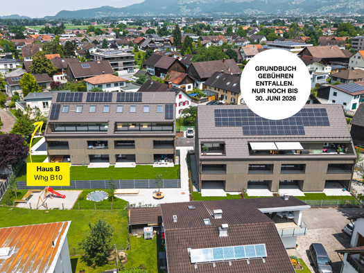 Wohnung zum Kauf - Erstbezug 354.000 € 2 Zimmer 52,7 m² Ringstraße 19 Feldkirch 6800