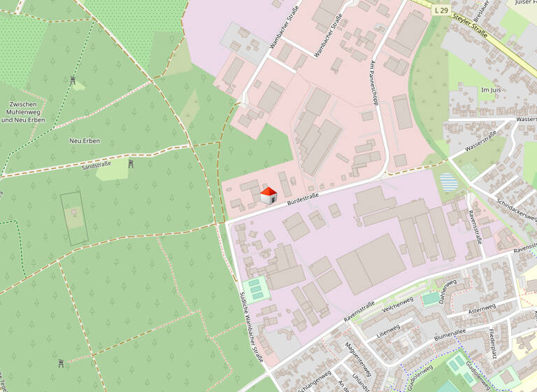 Gewerbegrundstück zum Kauf 1.829 m² Grundstück Kaldenkirchen Nettetal 41334