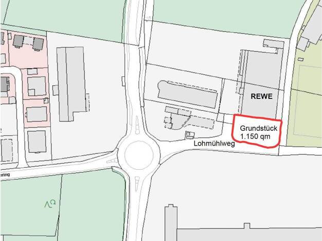Gewerbegrundstück zum Kauf provisionsfrei 460.000 € 1.150 m² Grundstück Lohmühlweg Röttenbach 91341