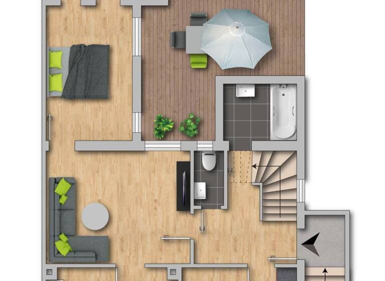 Doppelhaushälfte zum Kauf 345.000 € 6 Zimmer 120 m² 1.401 m² Grundstück Holten Oberhausen 46147