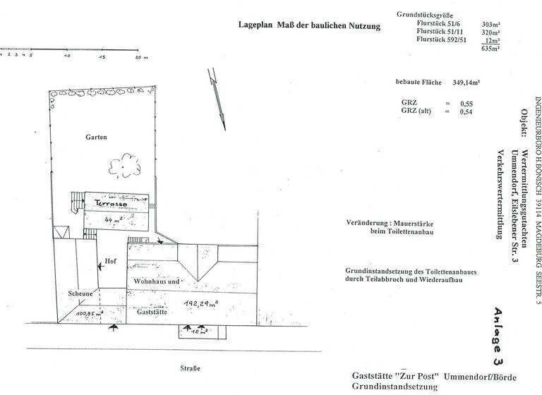 Mehrfamilienhaus zum Kauf 384.000 € 300 m² 635 m² Grundstück frei ab sofort Eilslebener Straße 3 Ummendorf 39365
