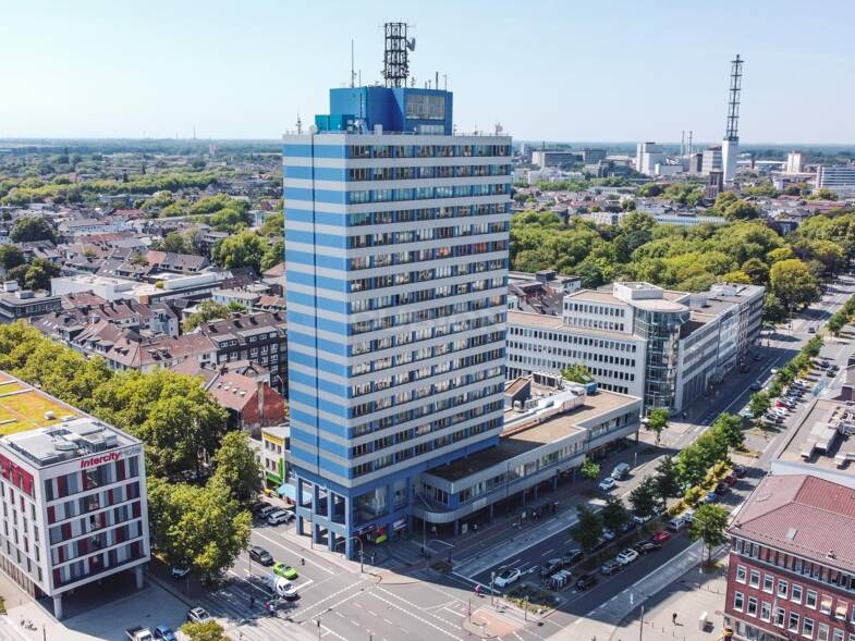 Büro-/Praxisfläche zur Miete provisionsfrei 14 € 167 m² Bürofläche teilbar ab 167 m² Friedrich-Wilhelm-Str. 86-96 Dellviertel Duisburg 47051