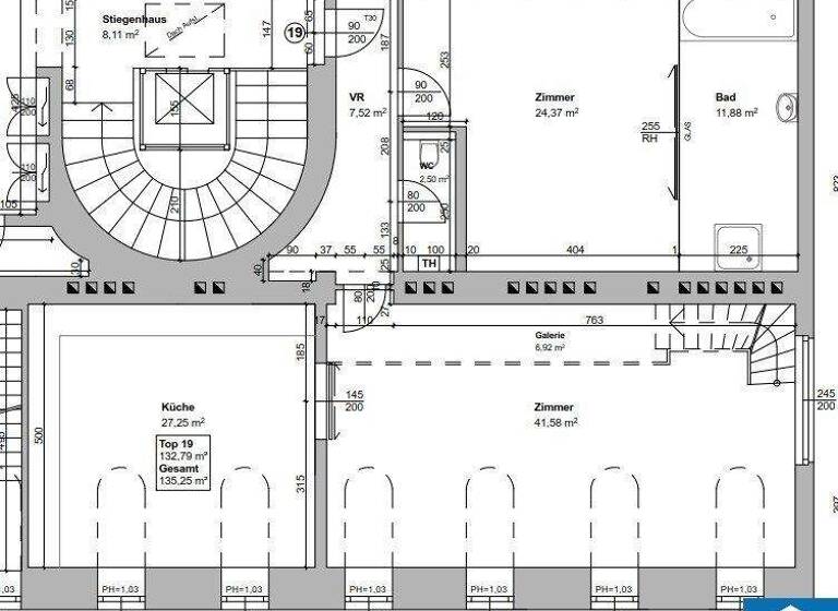 Wohnung zum Kauf 890.000 € 2 Zimmer 115,1 m² Rennweg Wien 1030