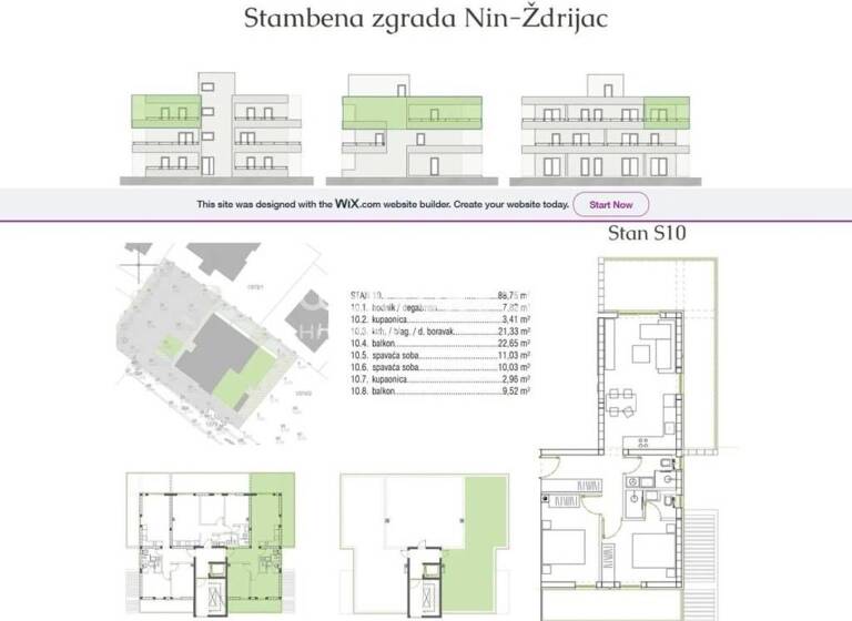 Wohnung zum Kauf 450.000 € 2 Zimmer 88 m² 2. Geschoss Nin